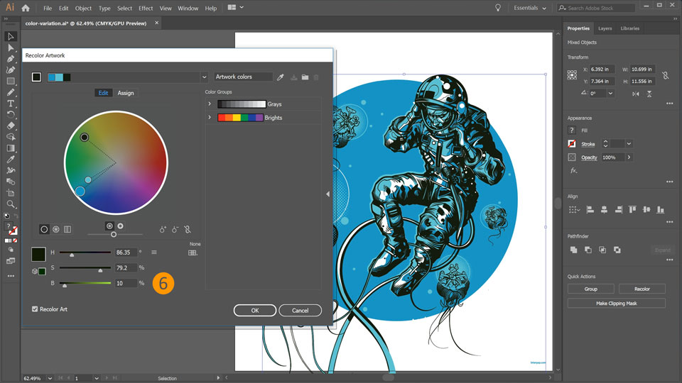 نرم افزار Adobe Illustrator