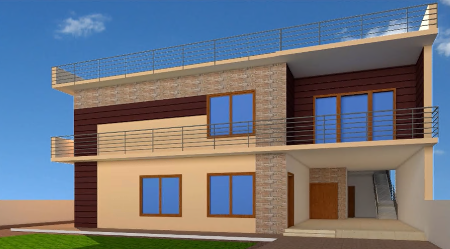 دانلود رایگان آموزش نمای خارجی با Vray در SketchUp