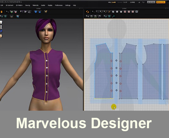 آموزش نرم افزار Marvelous Designer