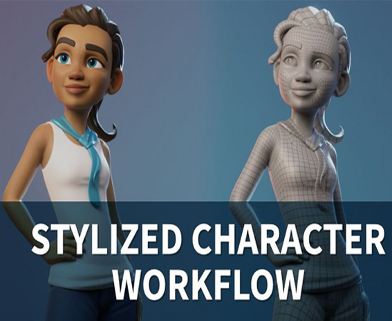 آموزش ورک فلوی ساخت کاراکتر در Blender