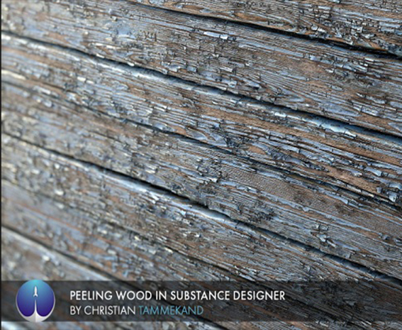 آموزش ایجاد پوسته چوب در Substance Designer