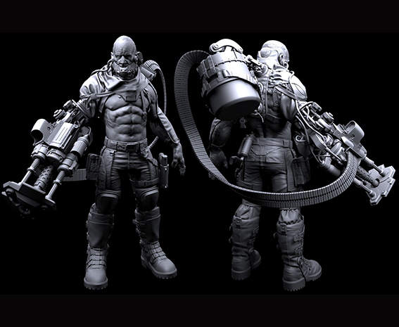 آموزش مدلسازی کانسپت کاراکتر در ZBrush