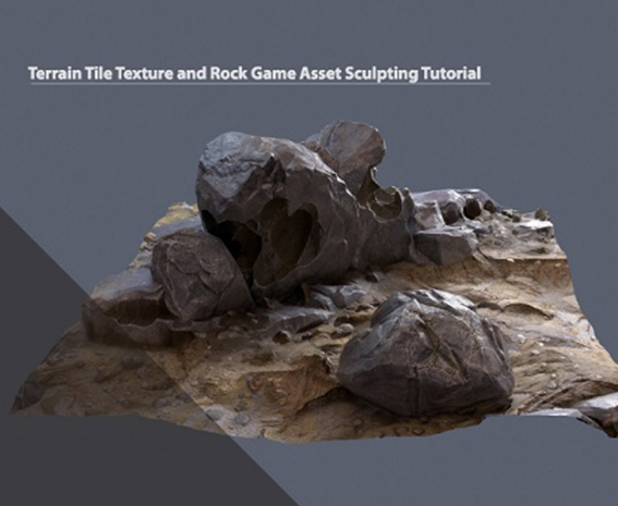 آموزش ساخت سنگ در Zbrush