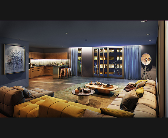 آموزش رندرینگ صحنه داخلی روز و شب در 3DS Max