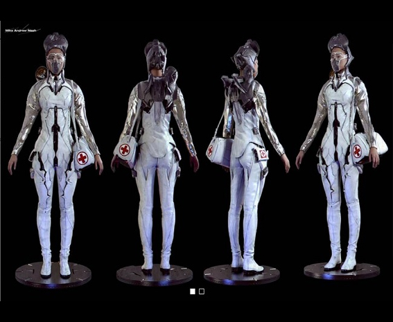 آموزش مدلسازی کاراکتر پرستار در ZBrush