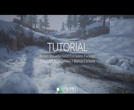 آموزش ساخت متریال زمین برفی در Substance Designer