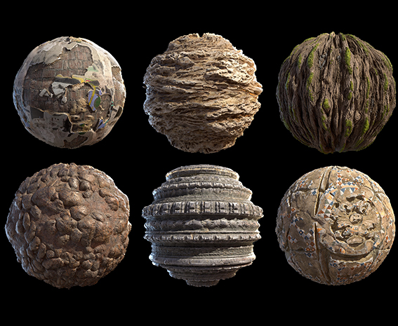 100 متریال PBR از Material Marathon