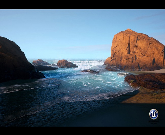 آموزش ایجاد اقیانوس واقعی در Unreal