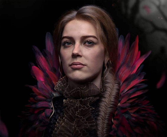 آموزش مدلسازی کاراکتر The Queen of Pride در Zbrush و Maya