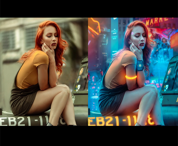 آموزش ادیت رنگ ها در Photoshop