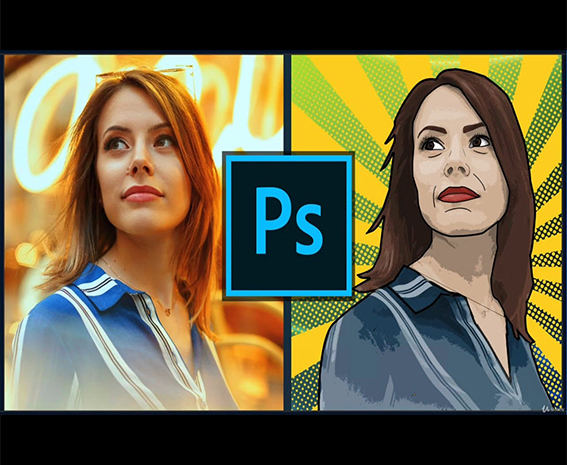 آموزش ساخت تصاویر کارتونی در Photoshop