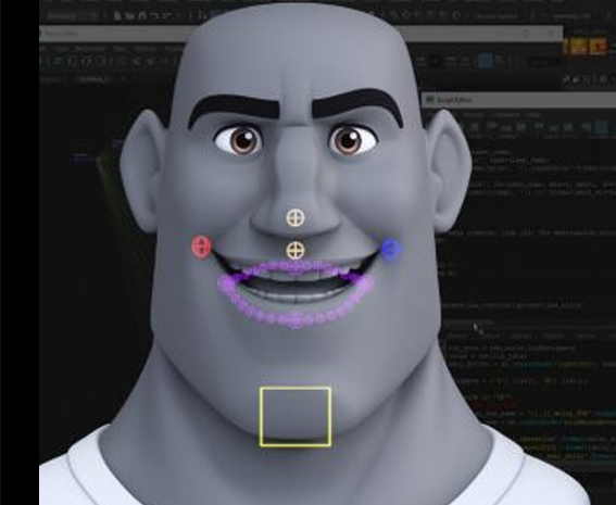 آموزش ریگ بندی فک با پایتون در Maya