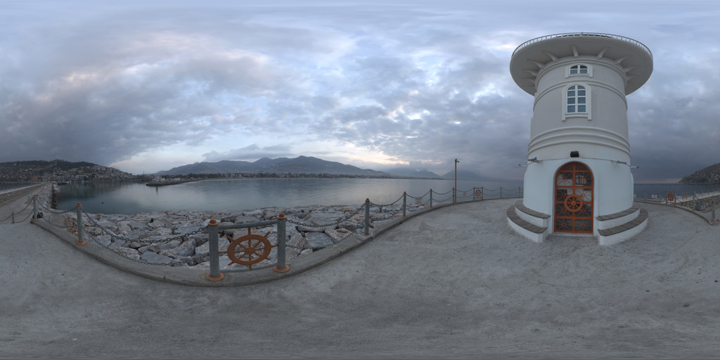 HdrOutdoorAlanyaLighthouseAfternoonOvercast001_Preview1