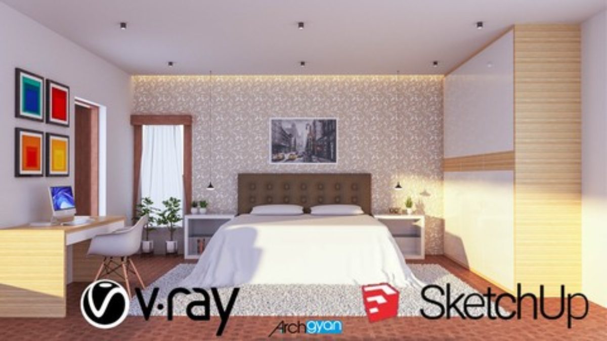 آموزش جامع SketchUp و ویری برای طراحی داخلی