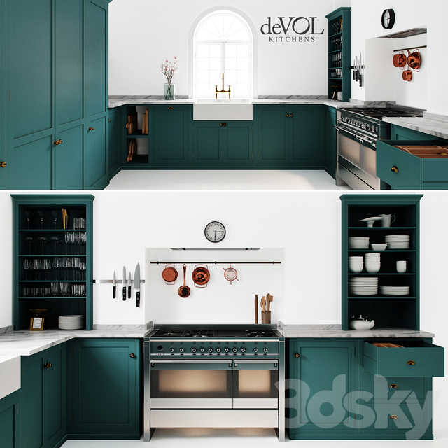 مدل سه بعدی کابینت مدرن 115
