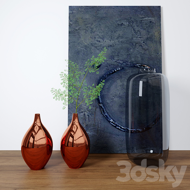 مدل سه بعدی ست دکوری 253