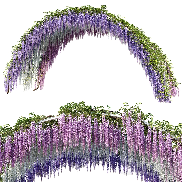مدل سه بعدی گل دکوری 179