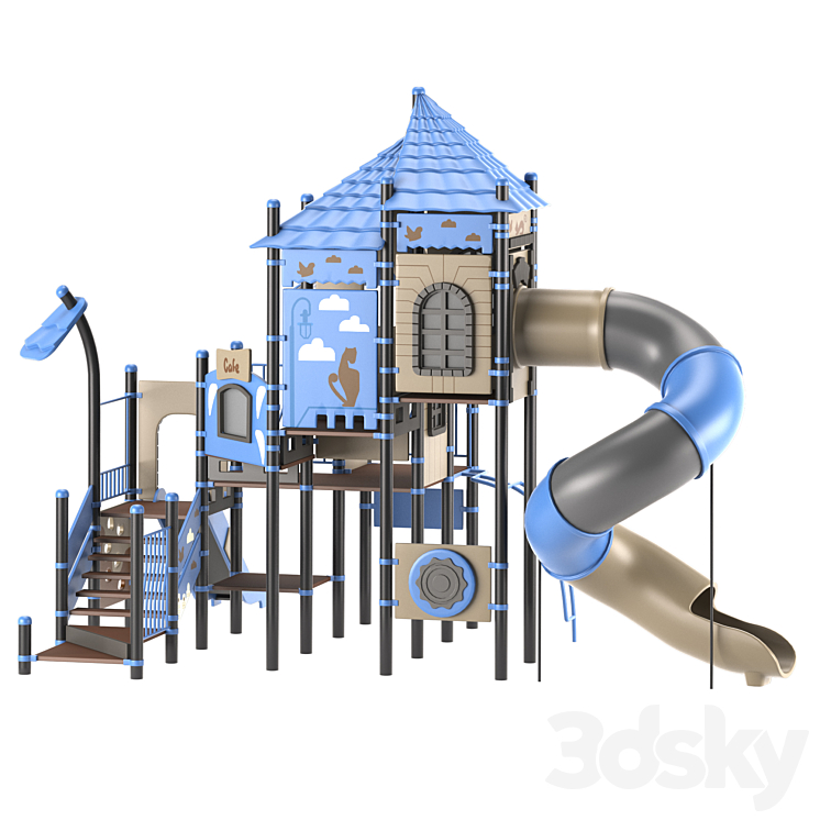 مدل سه بعدی پارک 32