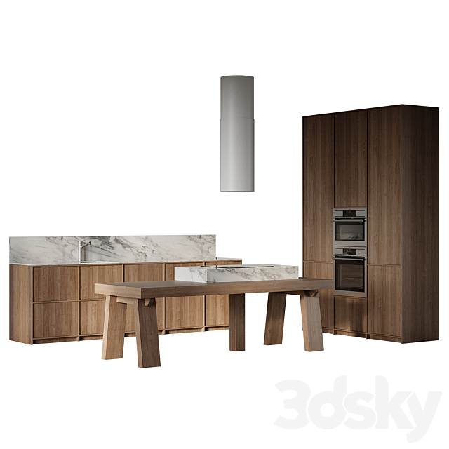 مدل سه بعدی کابینت مدرن 305
