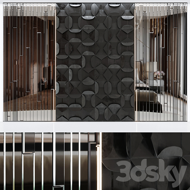 مدل سه بعدی پنل 408