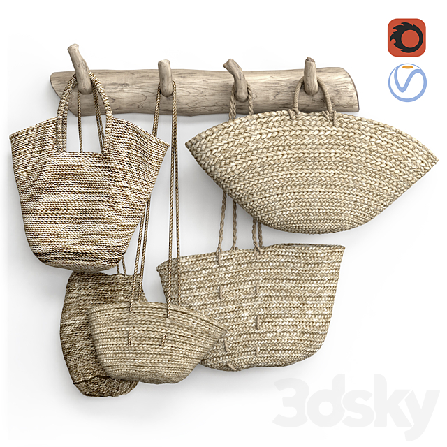 مدل سه بعدی ست دکوری 731