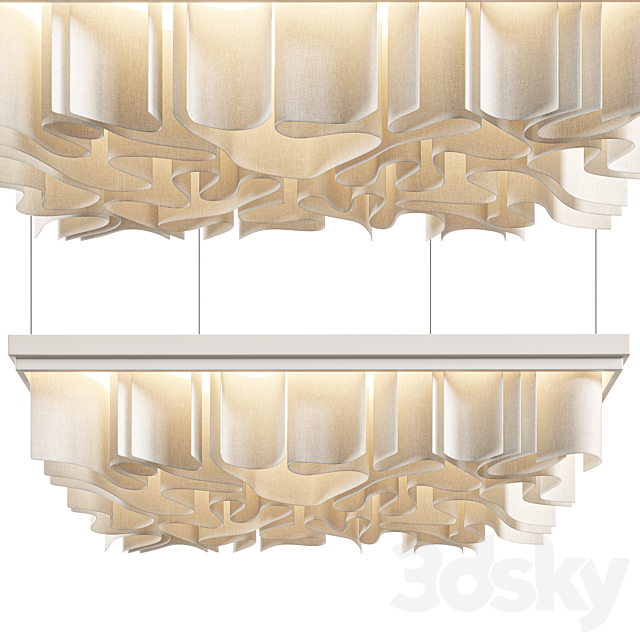 مدل سه بعدی سقف صنعتی 20