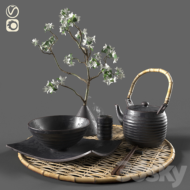 مدل سه بعدی لوازم آشپزخانه 429