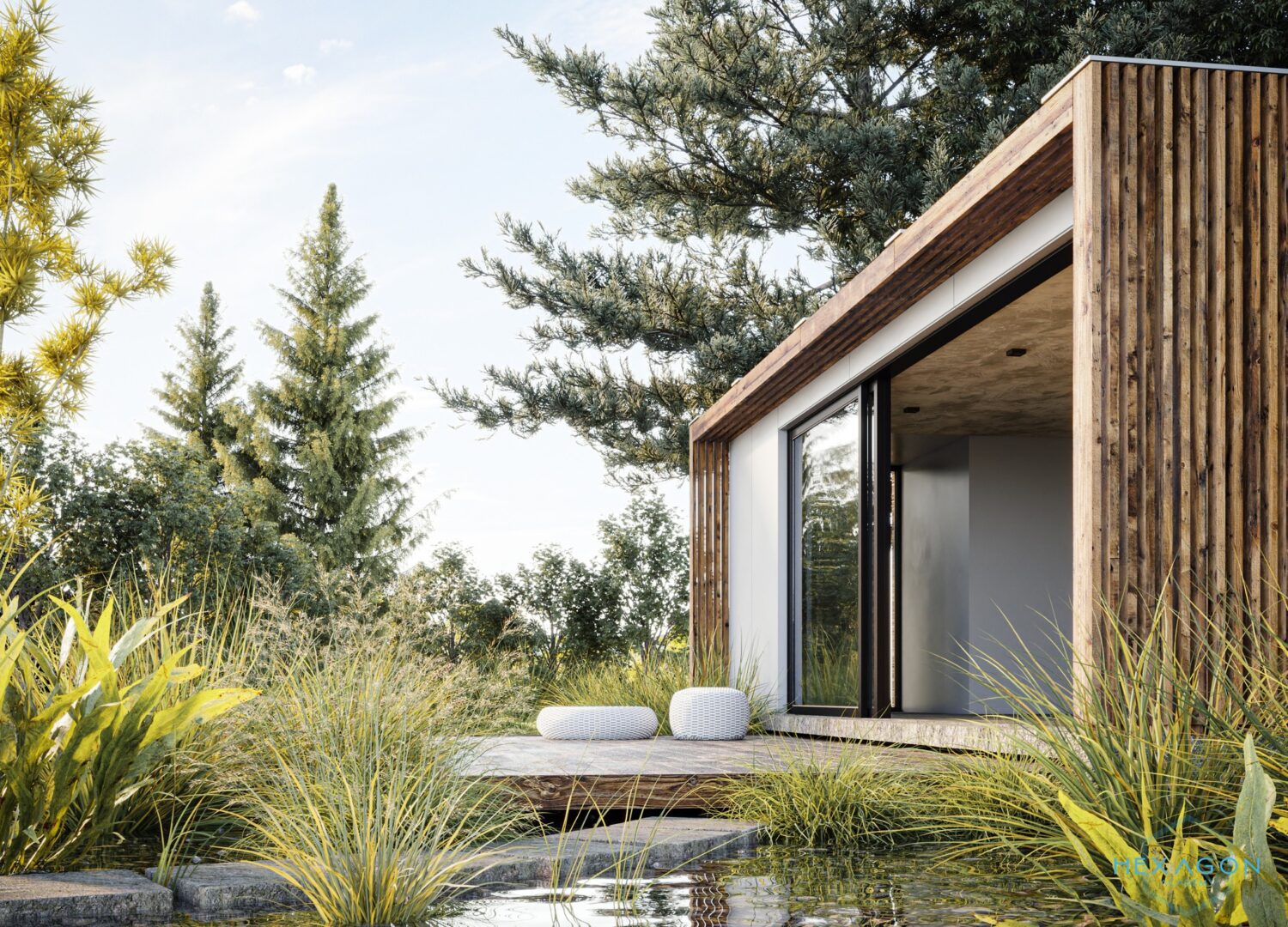 13148. 3D House Exterior Model Download By Minh Thin