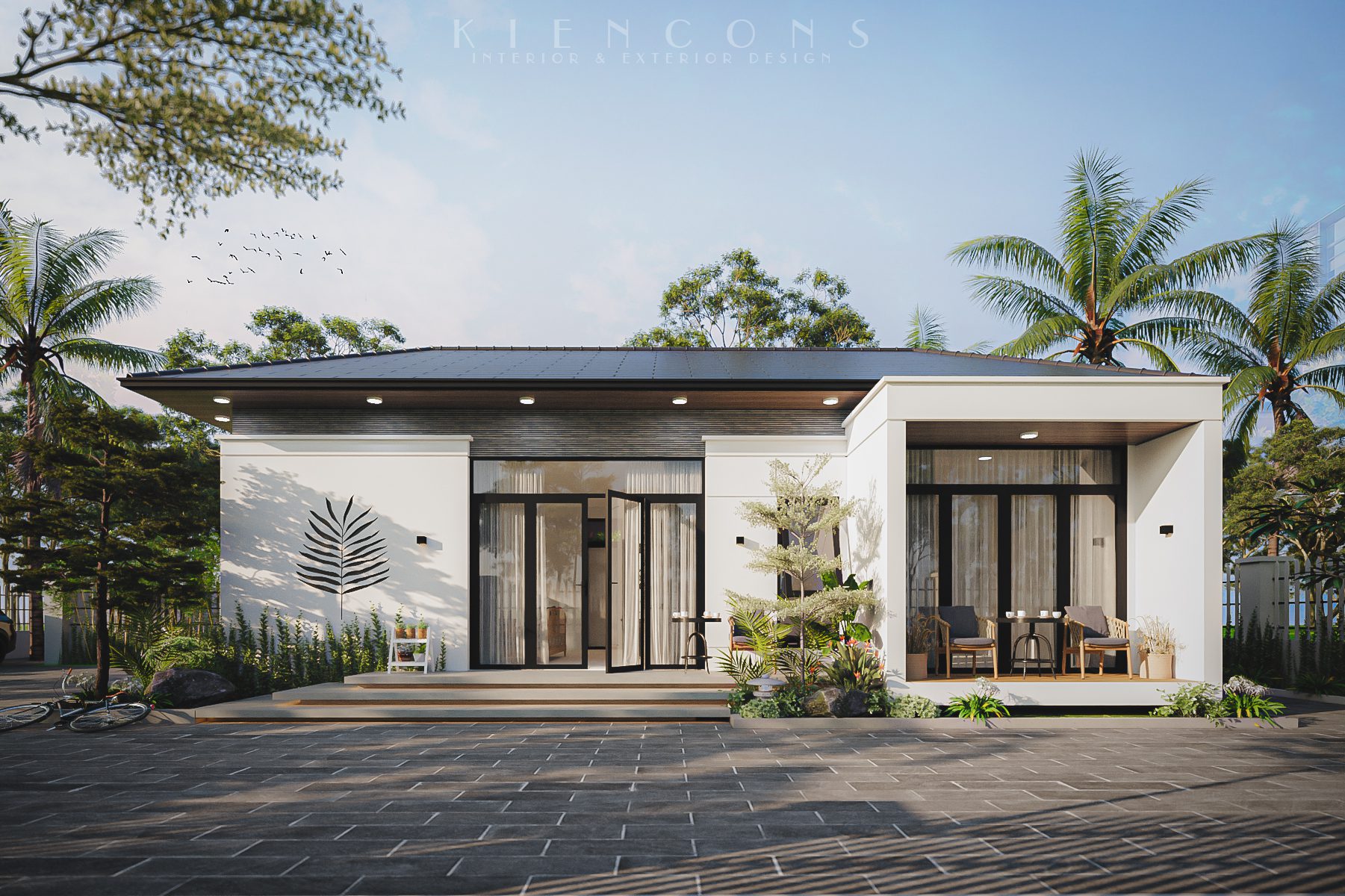 13607. 3Ds Max House Exterior Model Download By Kts Nhat Minh