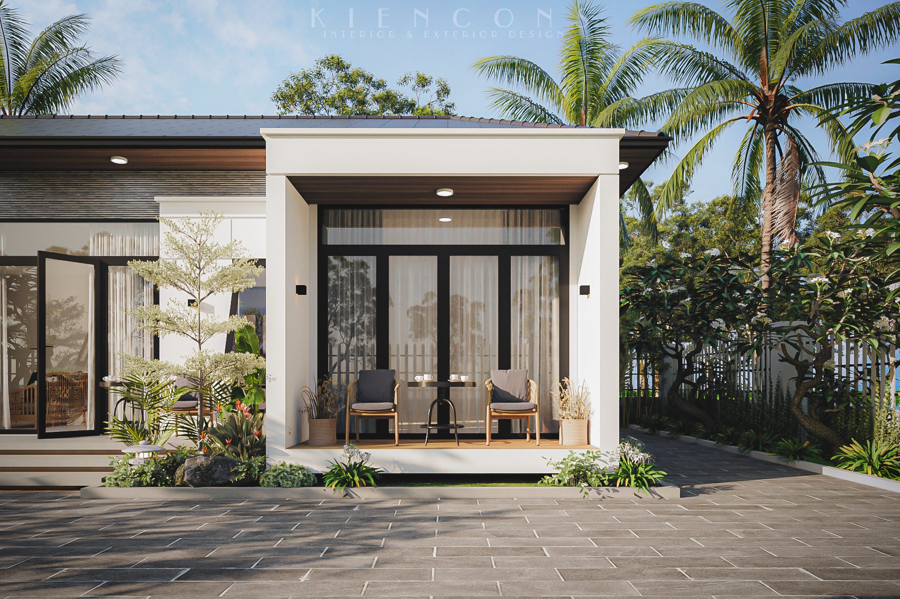 13607. 3Ds Max House Exterior Model Download By Kts Nhat Minh