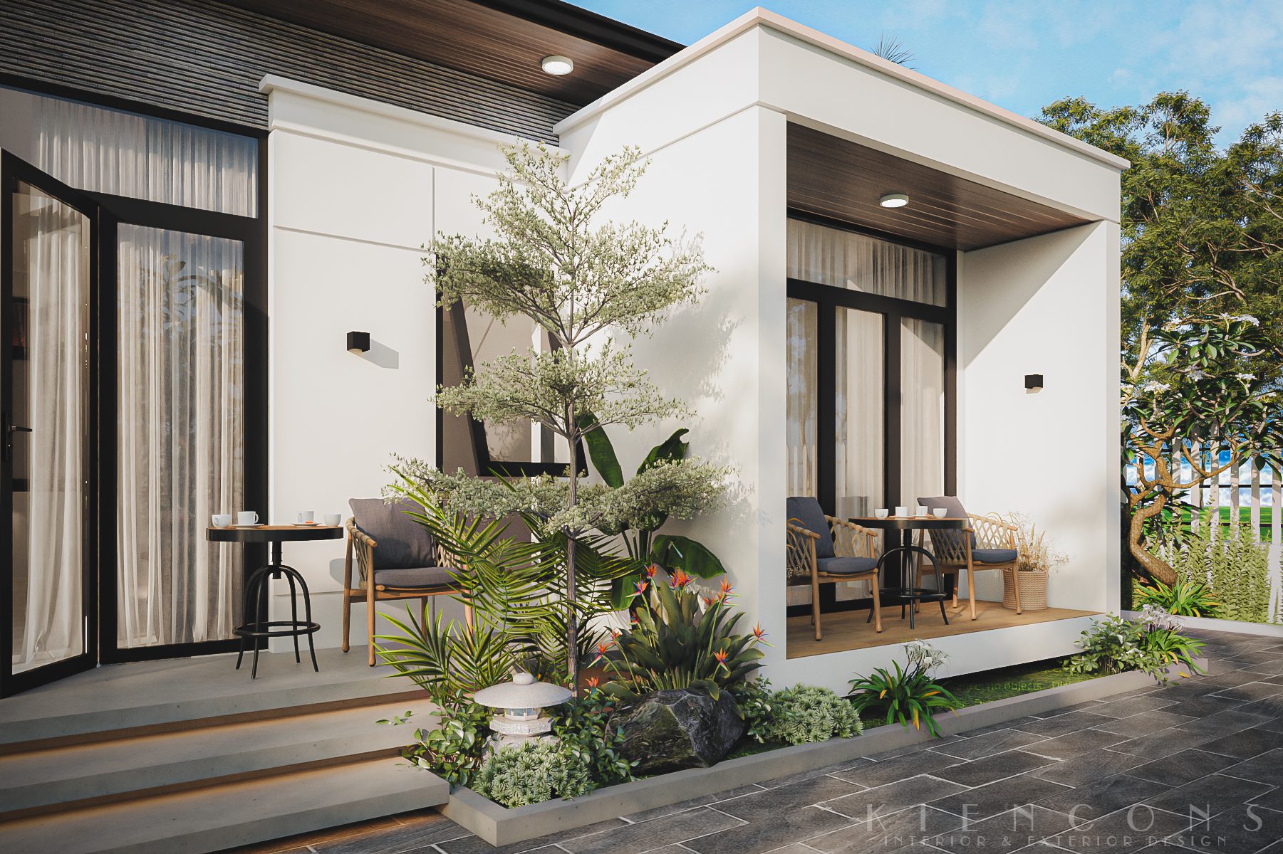 13607. 3Ds Max House Exterior Model Download By Kts Nhat Minh