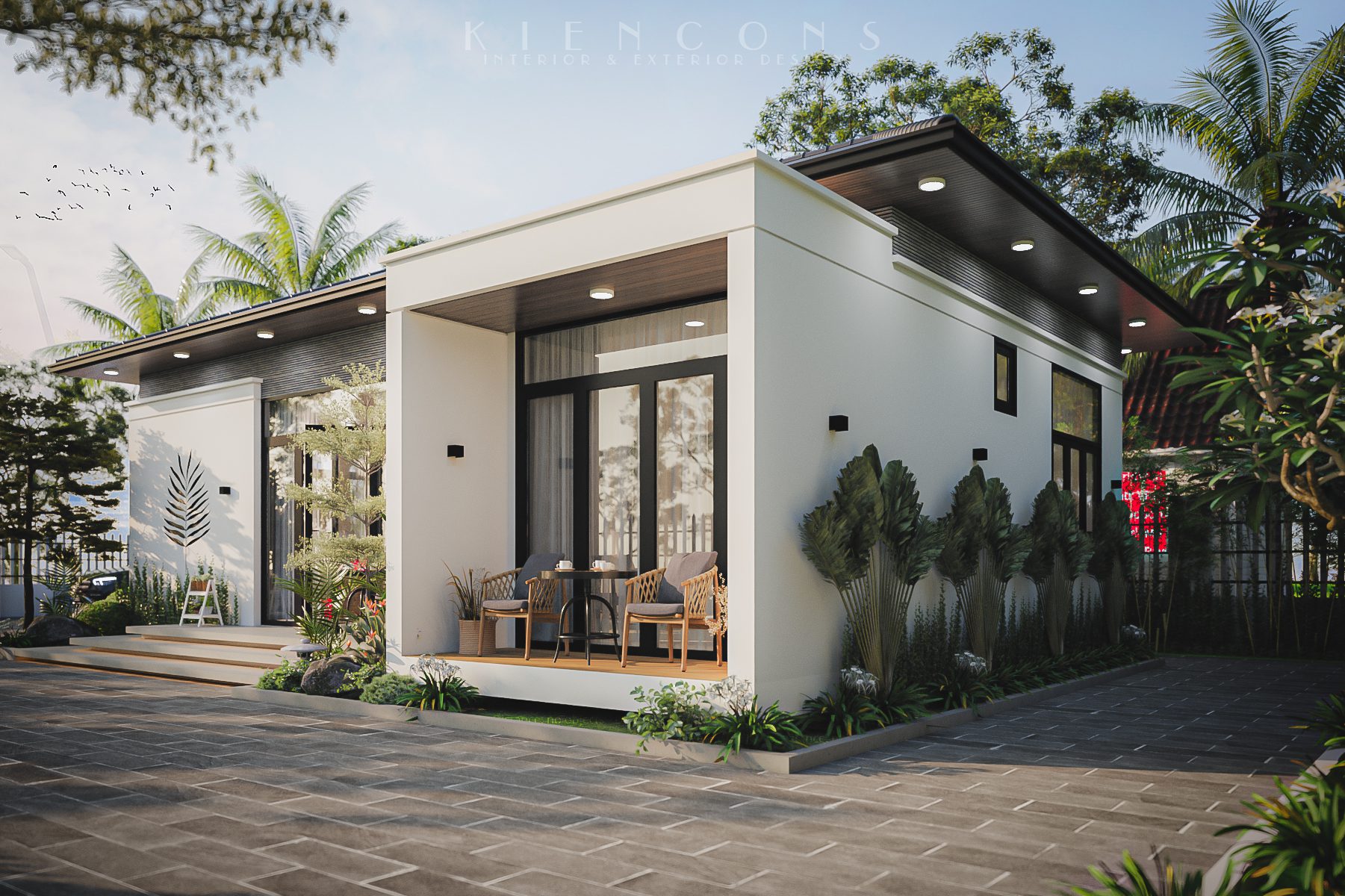 13607. 3Ds Max House Exterior Model Download By Kts Nhat Minh