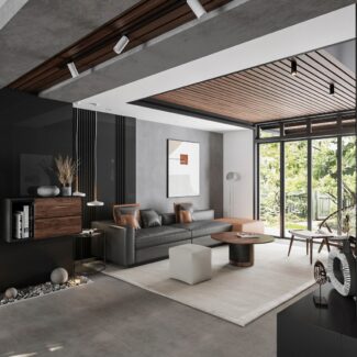 Living Kitchenroom Scene 3dsmax File
