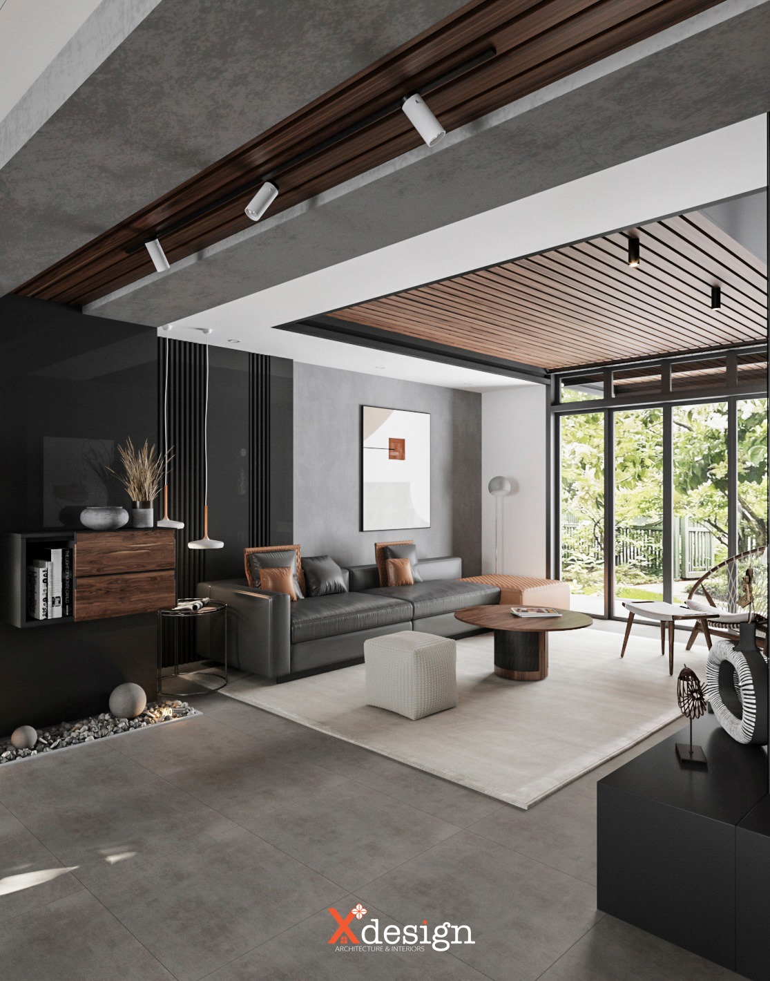 2615.Living-Kitchenroom Scene 3dsmax File free download by ThachPham 5
