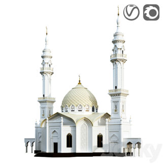 مدل سه بعدی مسجد 1
