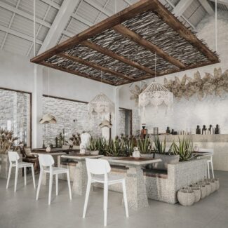 3D Coffee Room Interior Model
