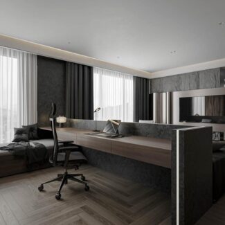 living room 3d model 47