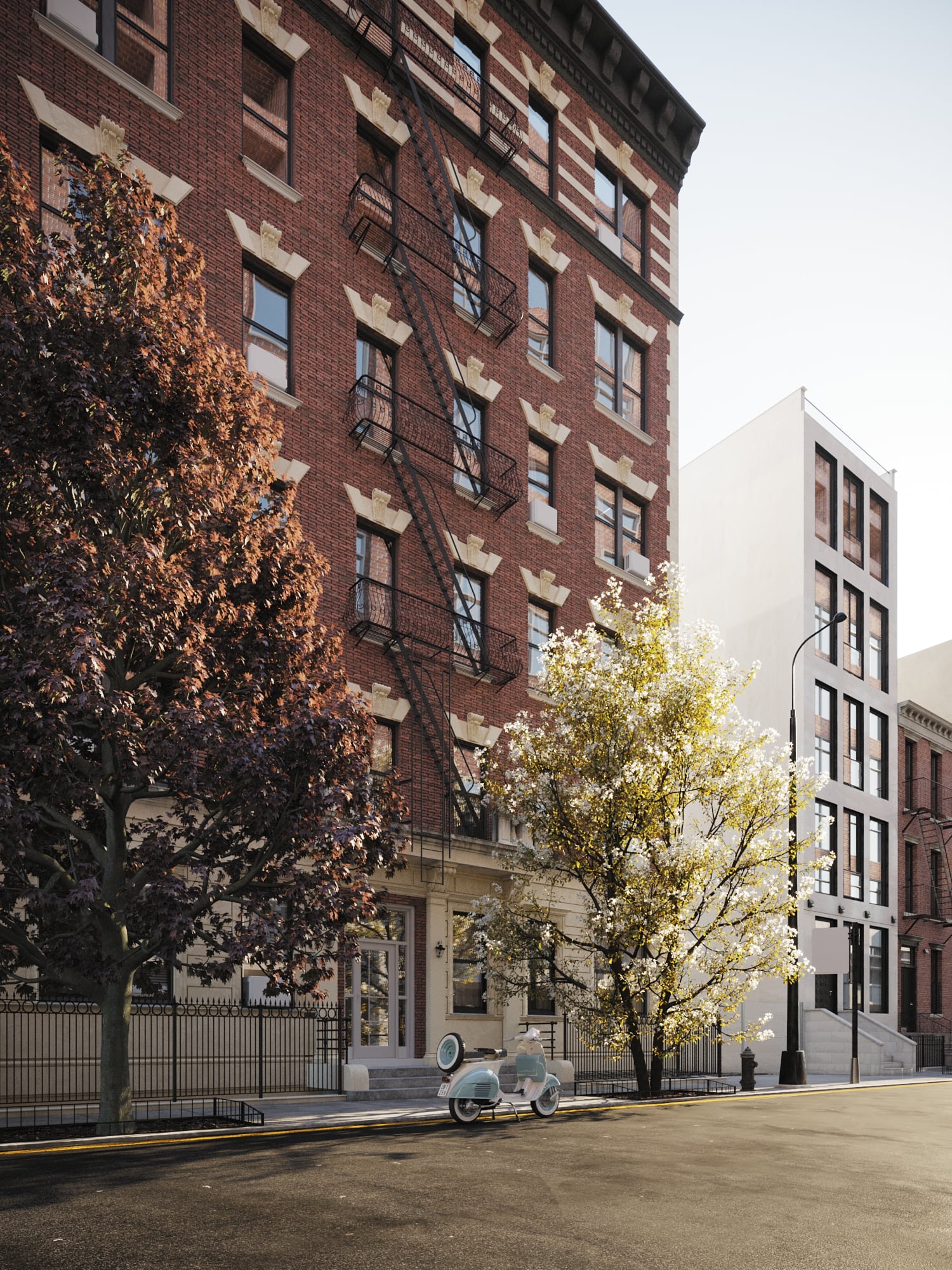 3D Exteriors New York Scene Model 3dsmax Free Download By D Anh Dinh 1