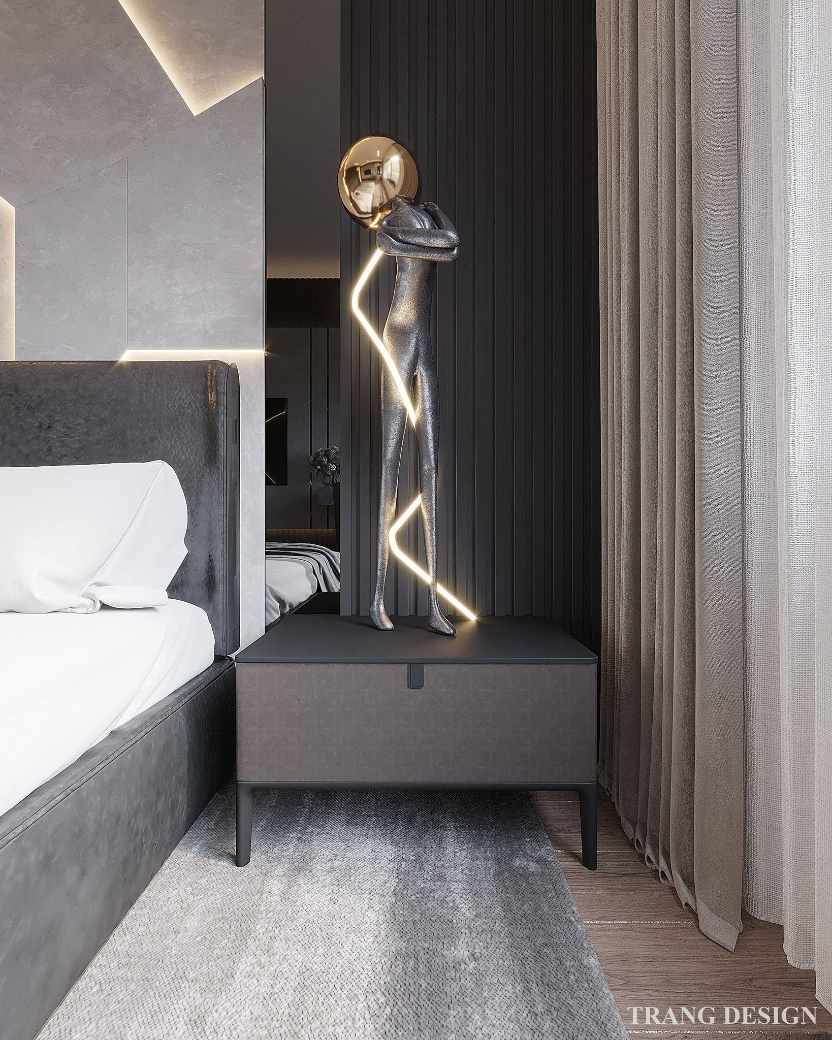 3D Interior Scenes File 3dsmax Model Bedroom 592 By Nguyen Phuong Trang
