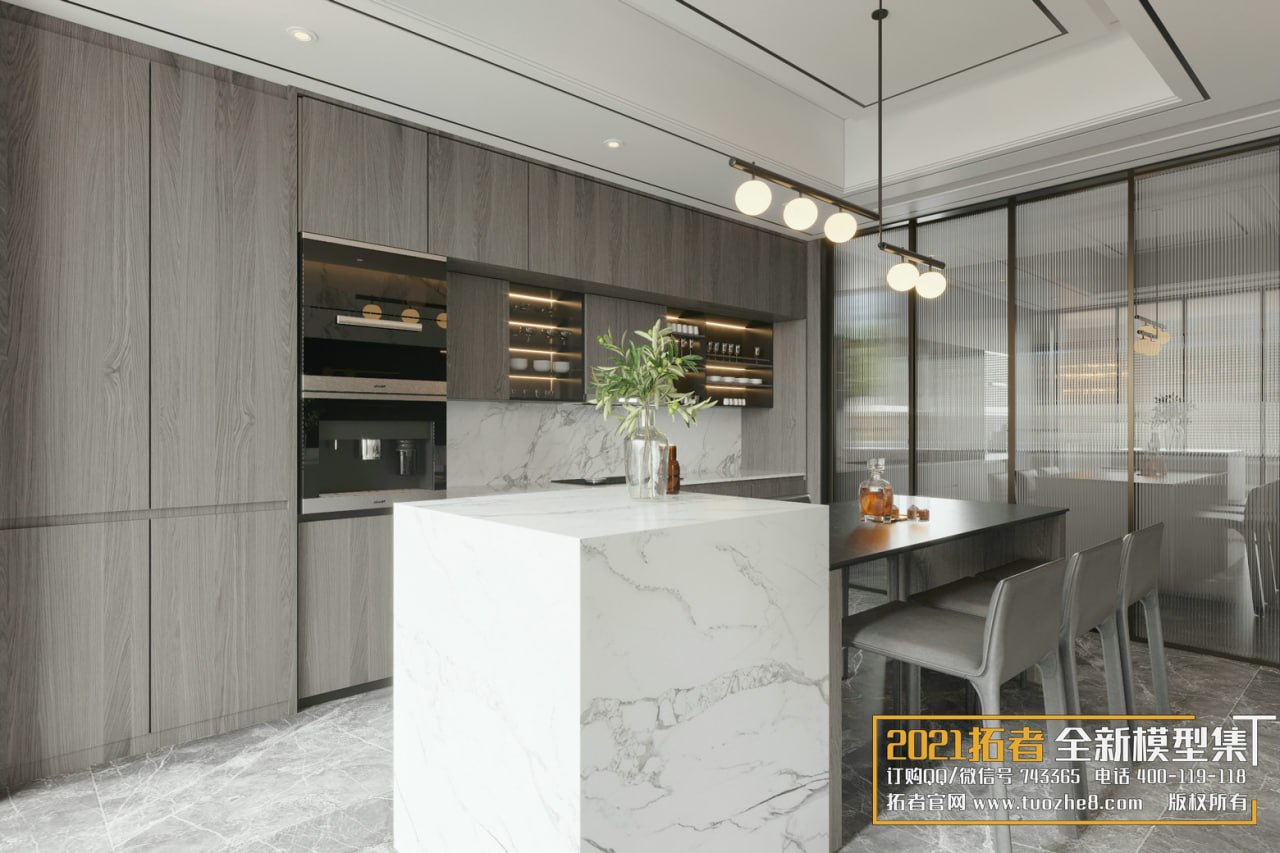 3D Living Room - Living Room Interior Model 103 (5)