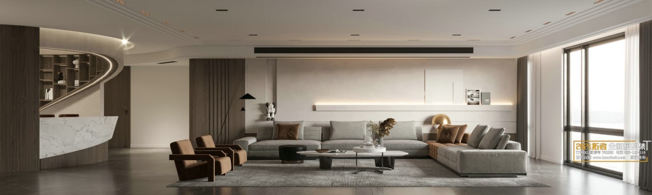 3D Living Room - Living Room Interior Model 110 (2)