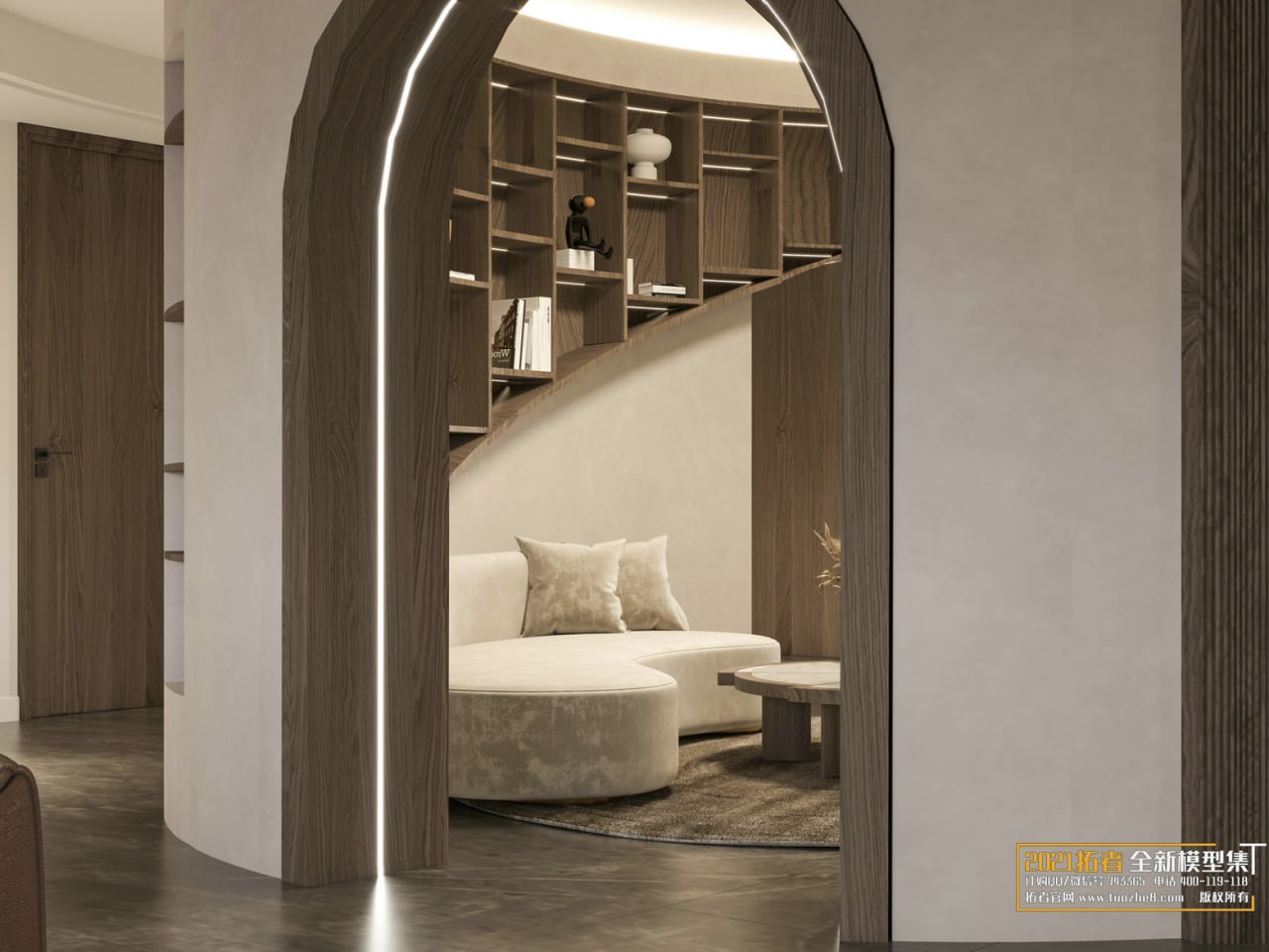 3D Living Room - Living Room Interior Model 110 (5)
