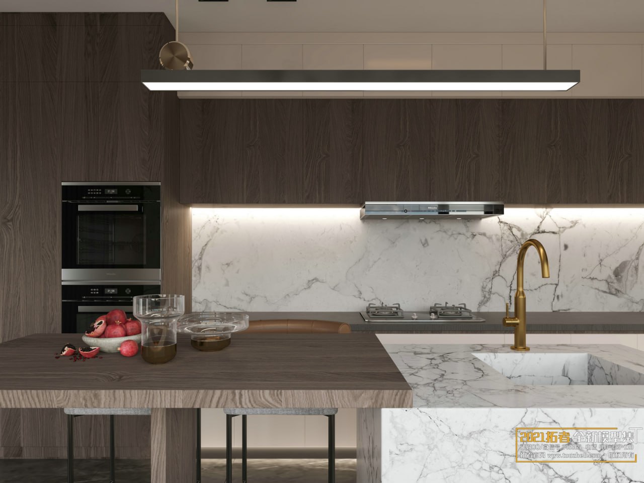 3D Living Room - Living Room Interior Model 110 (6)