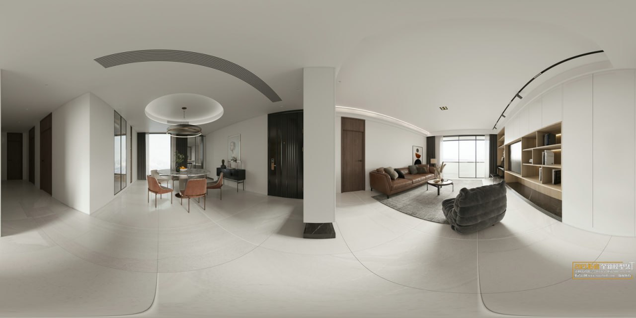 3D Living Room - Living Room Interior Model 132 (2)
