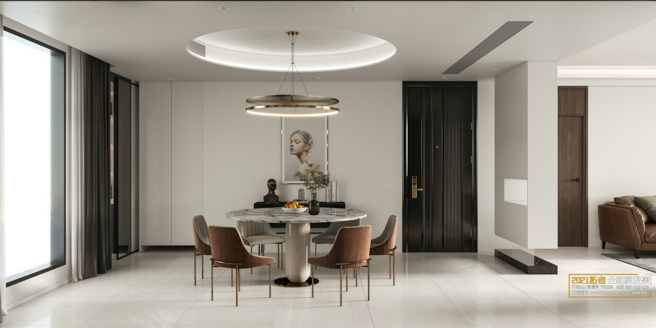 3D Living Room - Living Room Interior Model 132 (6)