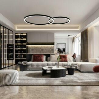 3D Living Room - Living Room  Interior Model 140