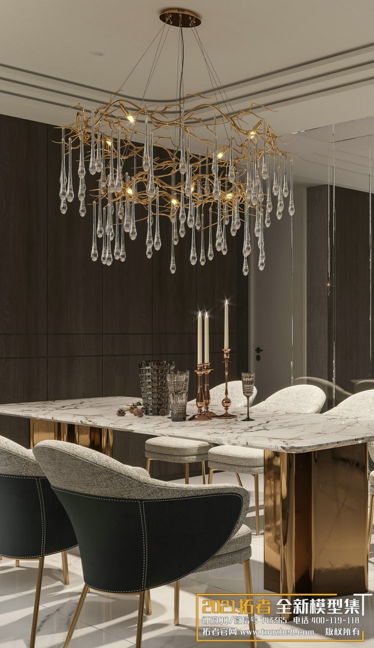 3D Living Room - Living Room Interior Model 94 (5)