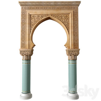 مدل سه بعدی گچبری تزئینی 250