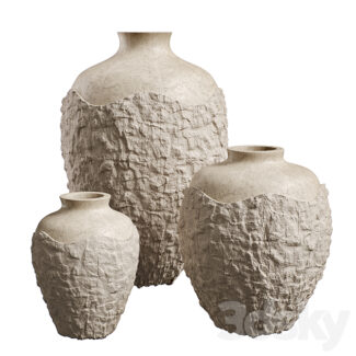 مدل سه بعدی گل و گلدان 1773