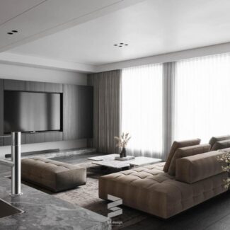 Living Room Kitchen Scenes 1